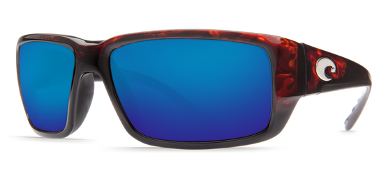 Costa Fantail Tortoise Blue Mirror